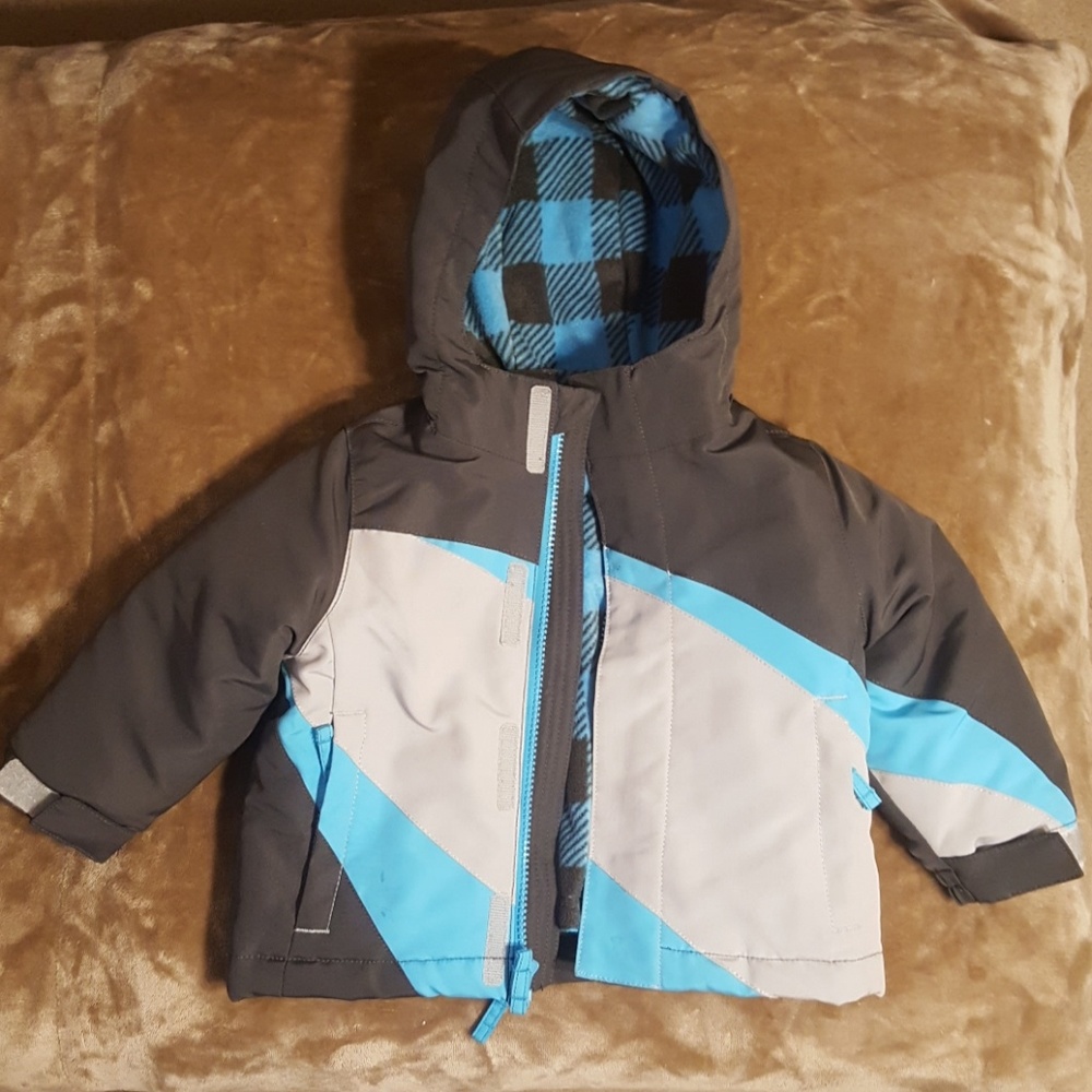 2 in 1 Reversible Toddler Boy Jacket 12 months.